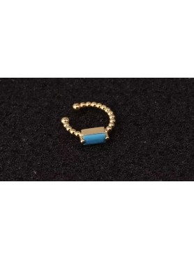 Accueil Bague d'oreille anneau or et pierre turquoise -- HouseOfPeople.fr