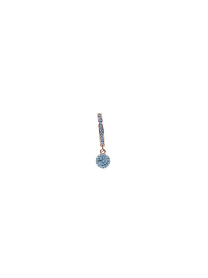 Accueil Boucles d'oreilles turquoise ROUND -- HouseOfPeople.fr